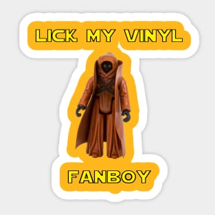 Lick My Vinyl Fanboy Sticker